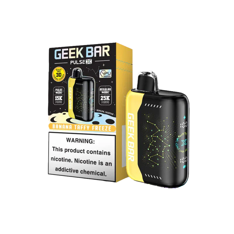 Geekbar 25000 Puff – Banana Taffy Freeze