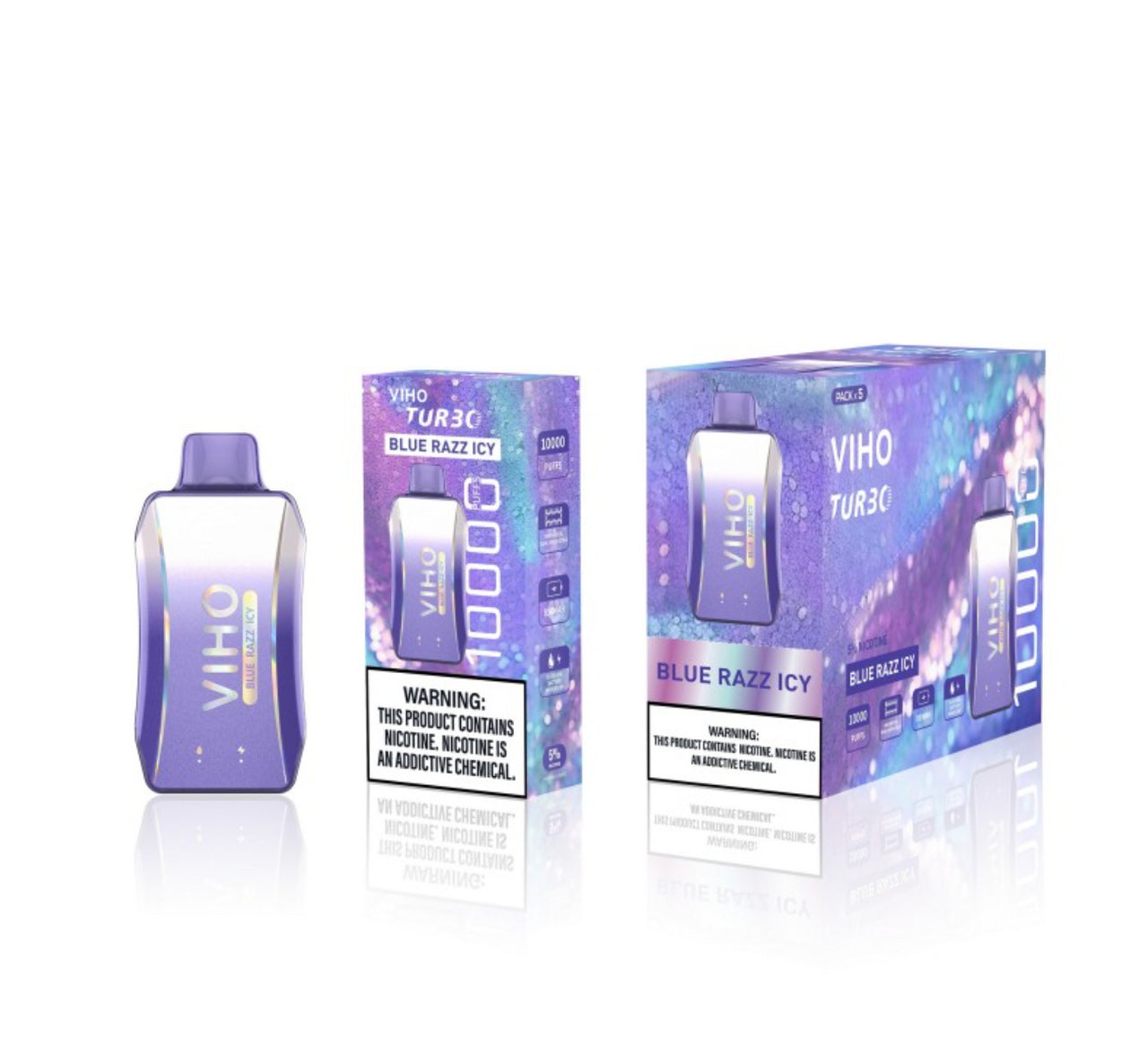 Viho Turbo 10000 Puff – Blue Razz Icy