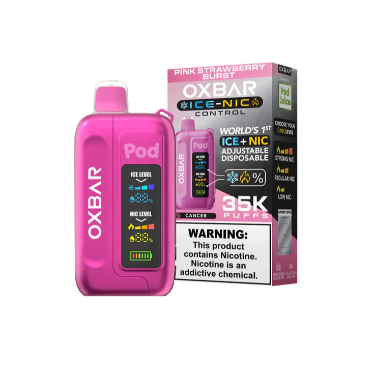 OXBAR 35K Puff – Pink Strawberry Burst