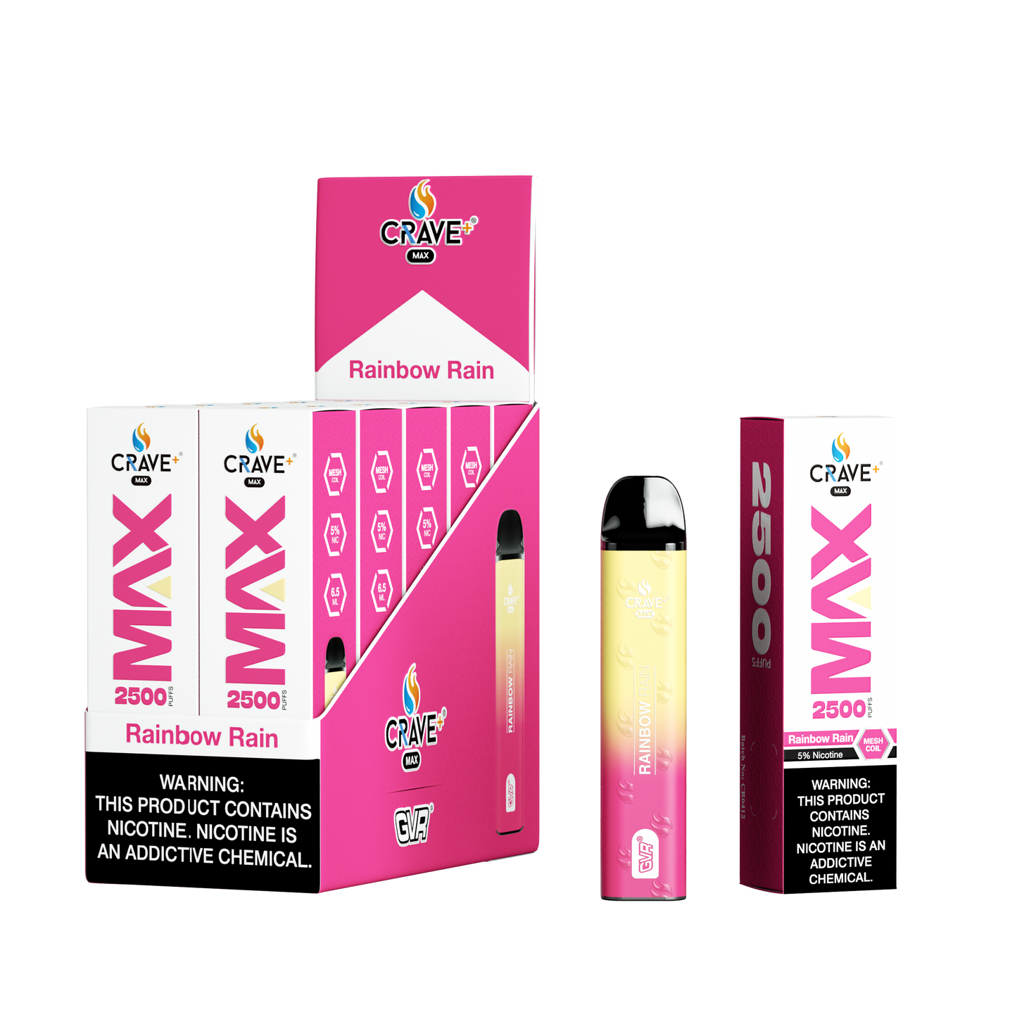 Crave Max 25000 Puff – Rainbow Rain