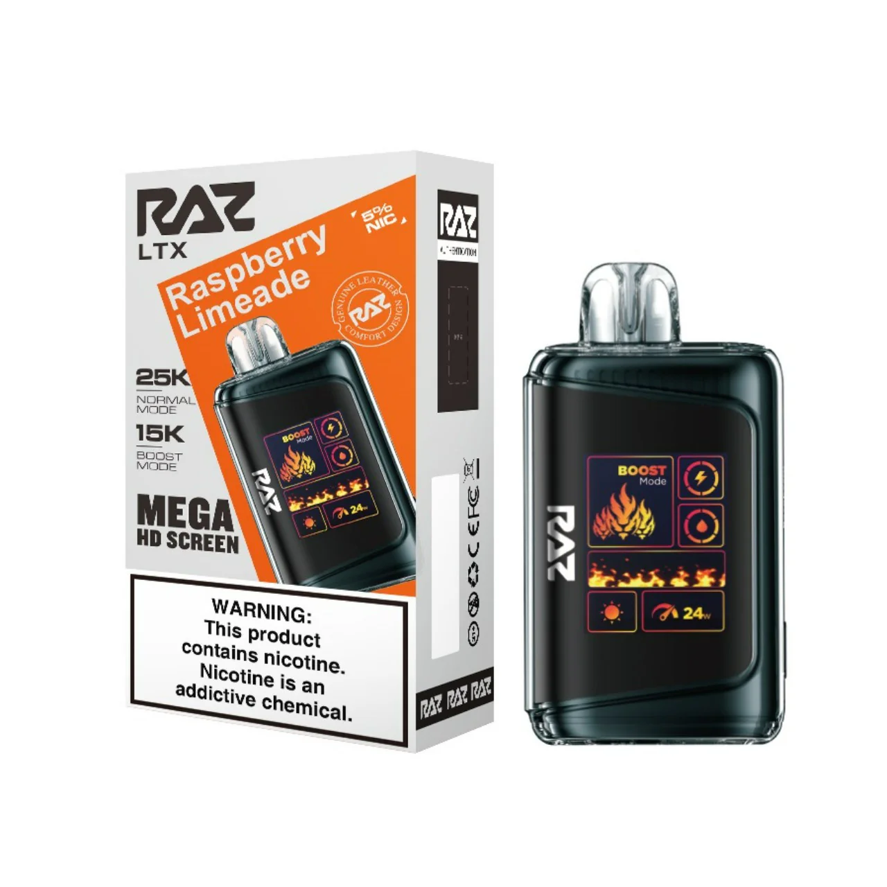 RAZ LTX 25K Puff - Raspberry Limeade