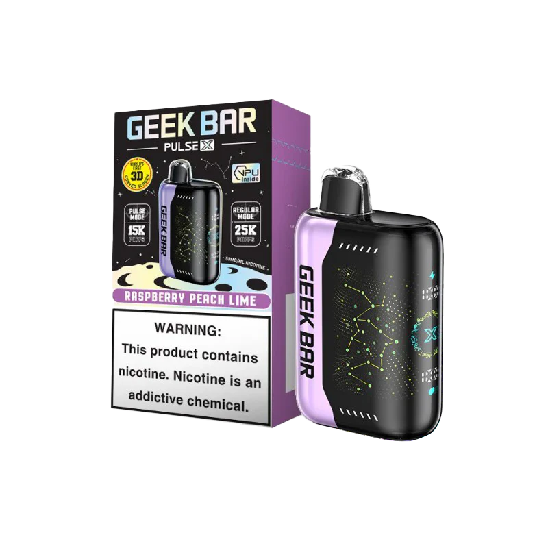 Geekbar 25000 Puff – Raspberry Peach Lime