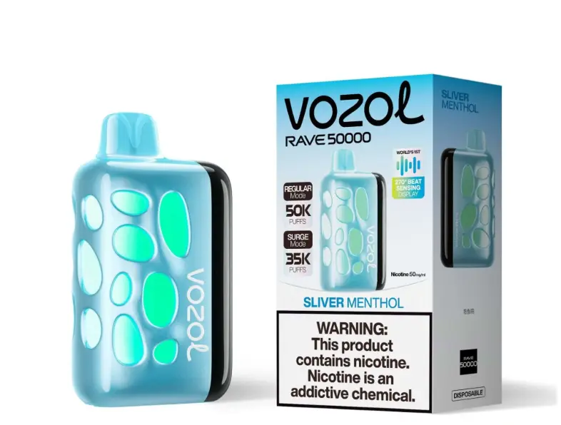 Vozol 50000 Puff – Silver Menthol