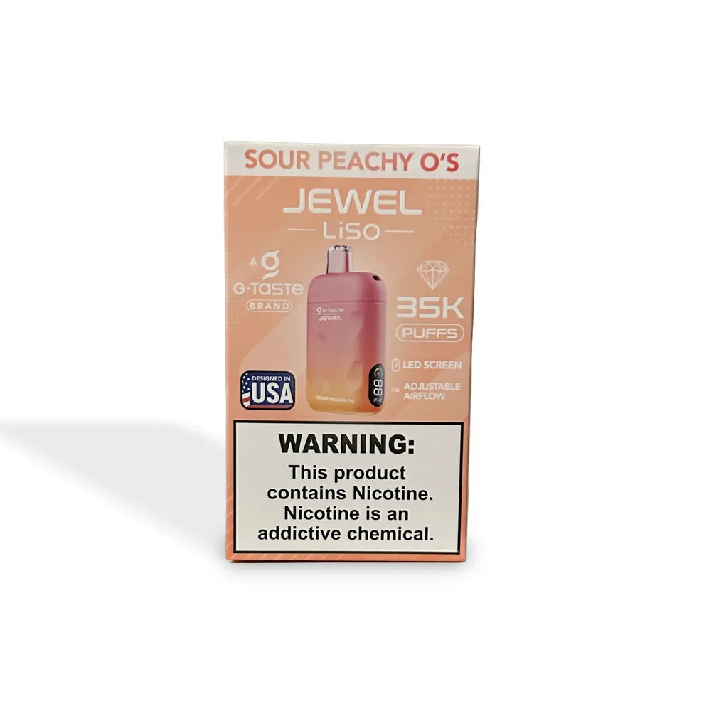Gtaste Jewel Liso 35000 Puff – Sour Peach O’s