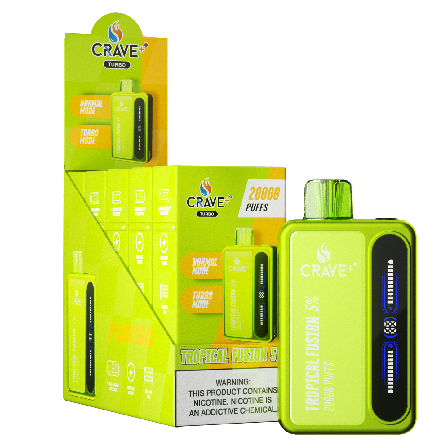 Crave Turbo 20000 Puff – Tropical Fusion