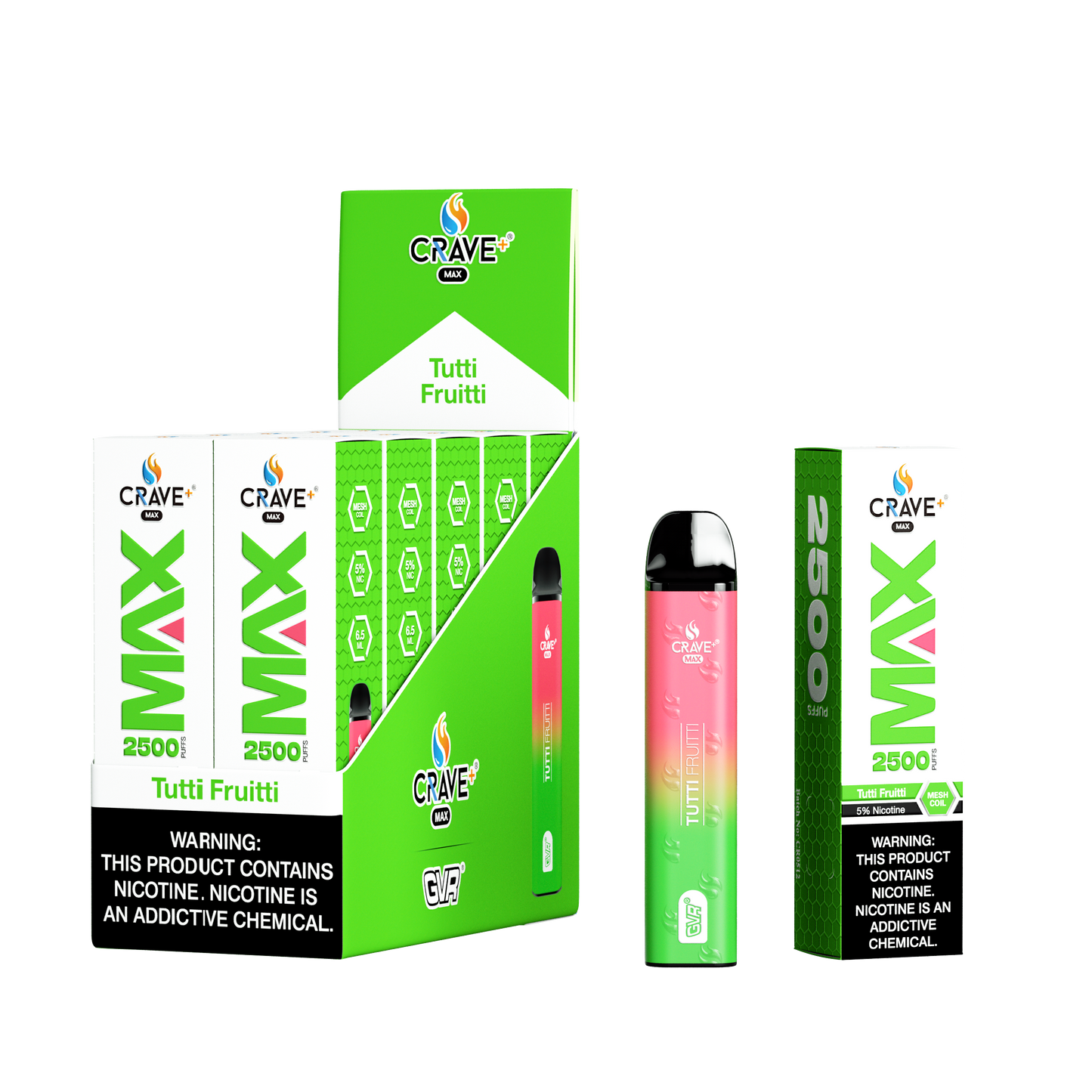 Crave Max 25000 Puff – Tutti Frutti