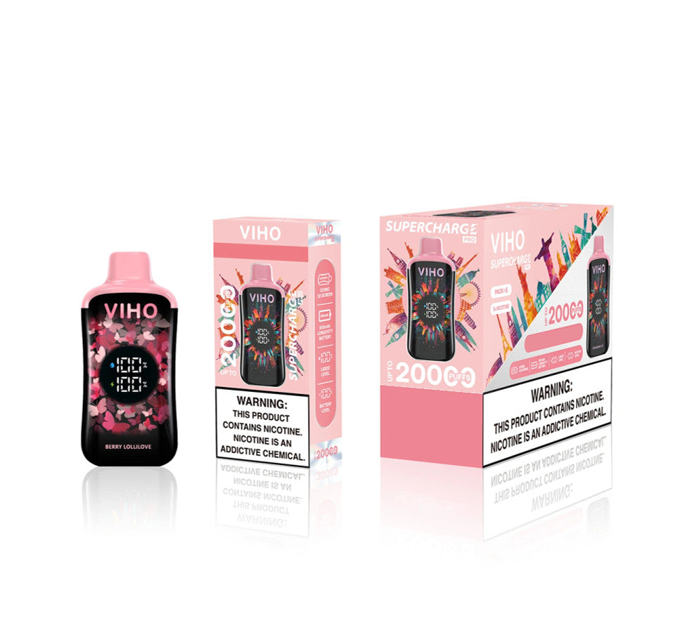 Viho Supercharge Pro 20000 Puff – Berry Lollilove