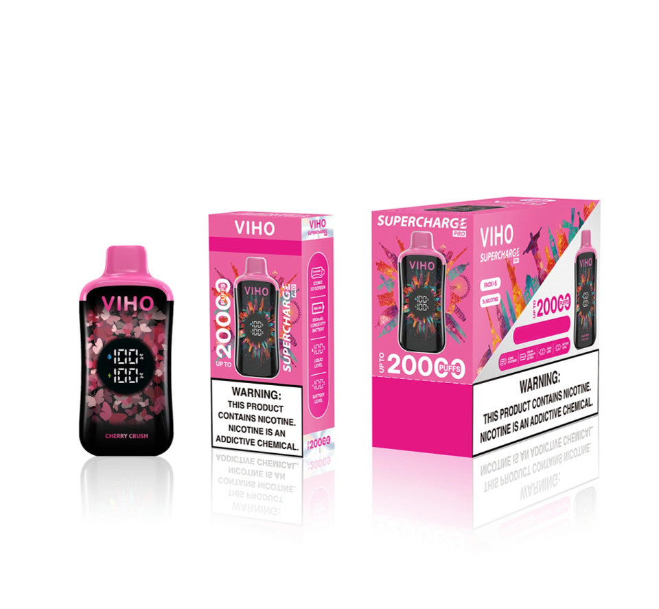 Viho Supercharge Pro 20000 Puff – Cherry Crush