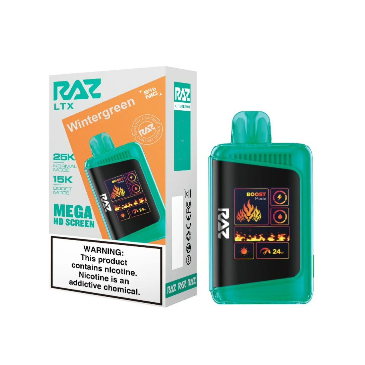 RAZ LTX 25K Puff - Wintergreen