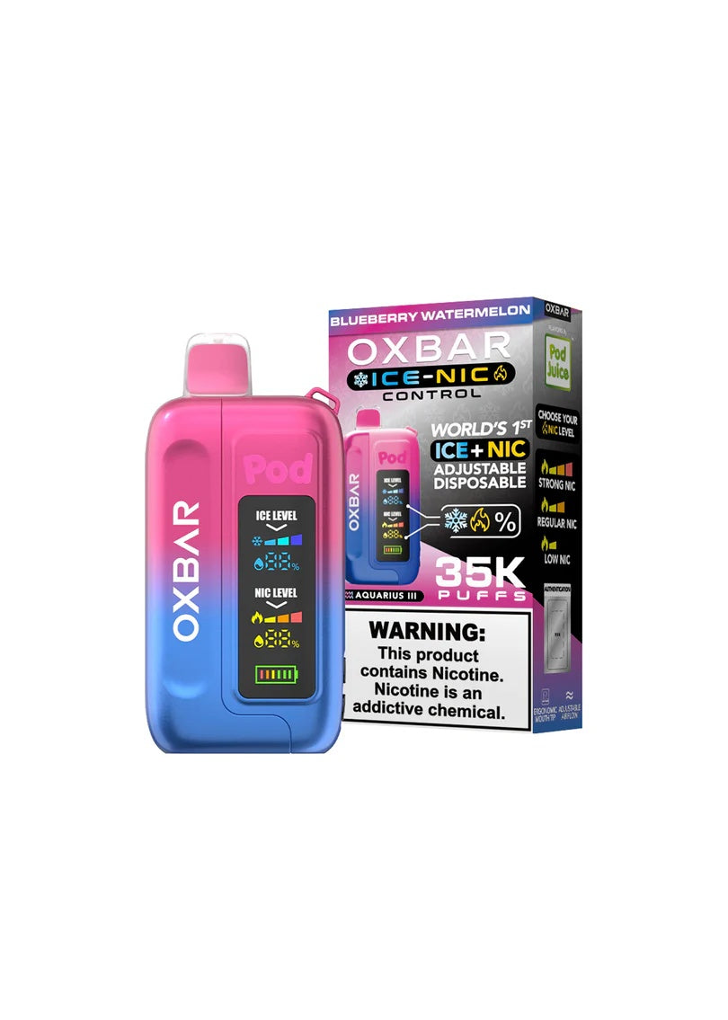 OXBAR 35K Puff – Blueberry Watermelon