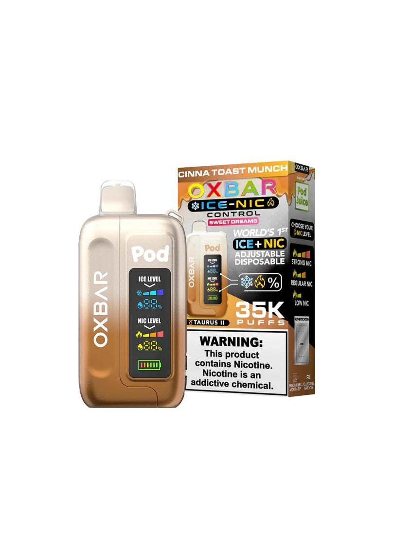 OXBAR 35K Puff – Cinna Toast Munch