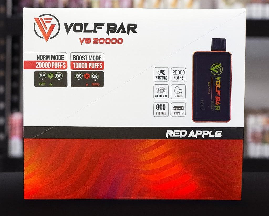 VOLF BAR 20000PUFFS - Red Apple