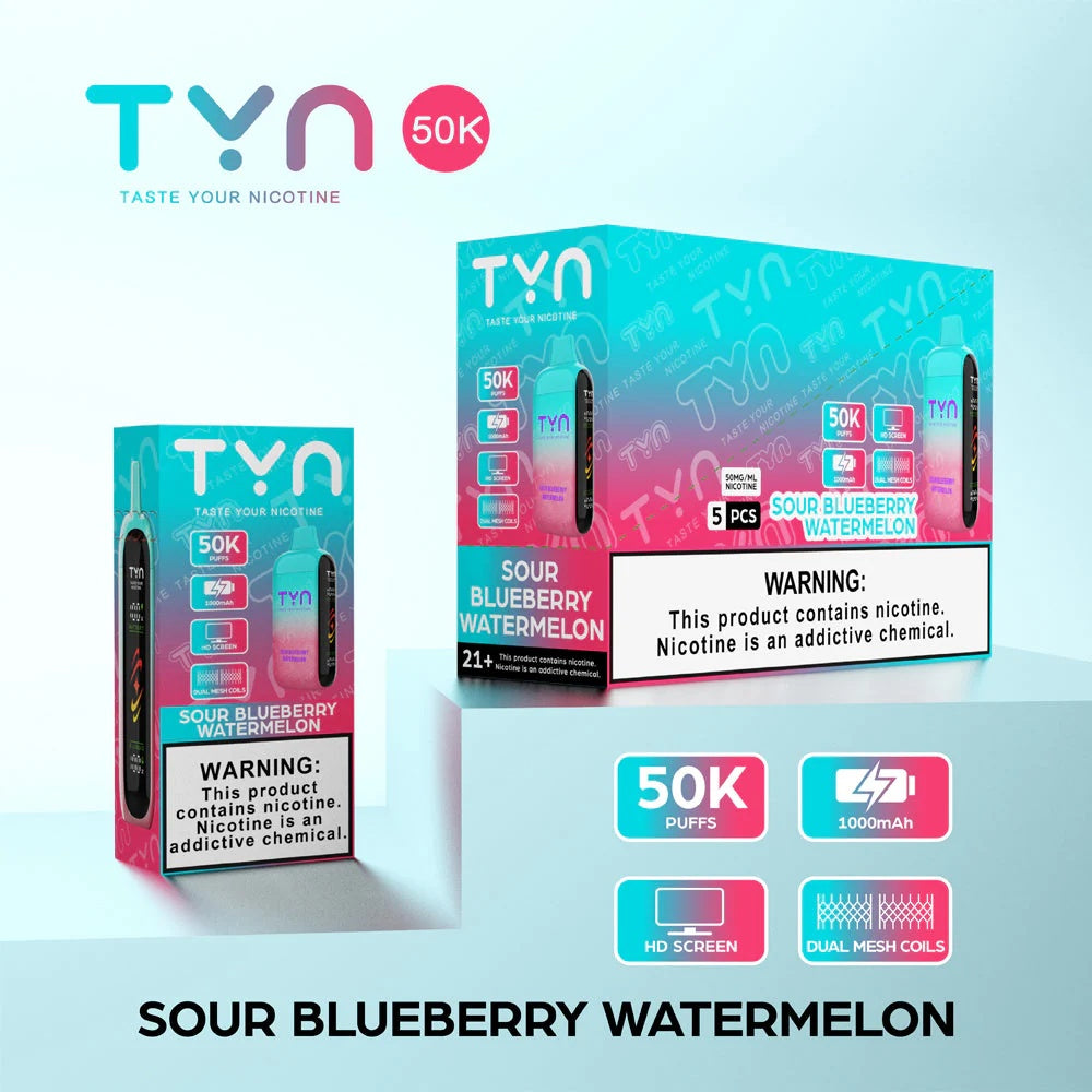 TYN 50K - SOUR BLUEBERRY WATERMELON