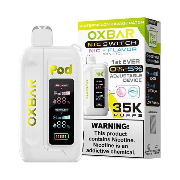 OXBAR 35K Puff – Watermelon Savage Peach