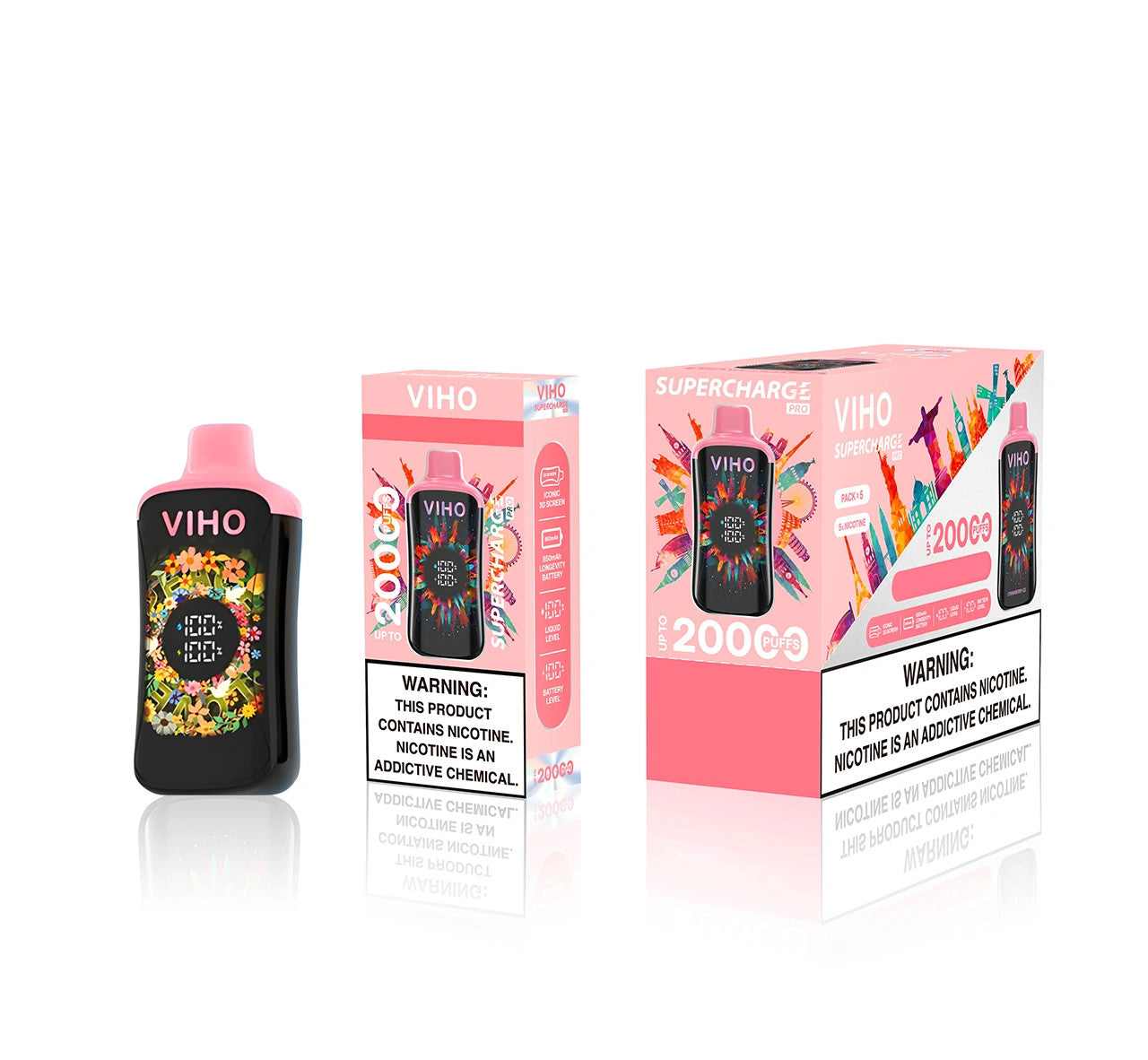 Viho Supercharge Pro 20000 Puff – Watermelon Ice