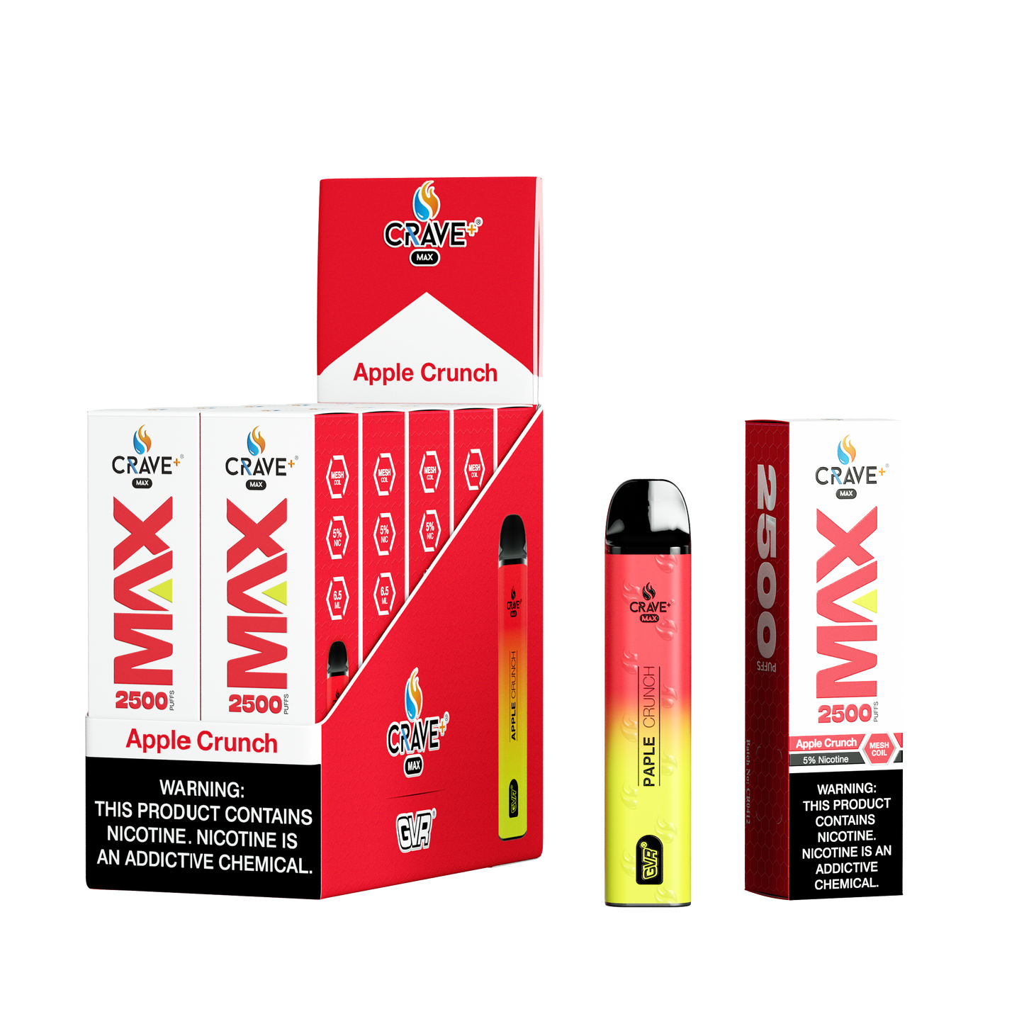 Crave Max 25000 Puff – Apple Crunch