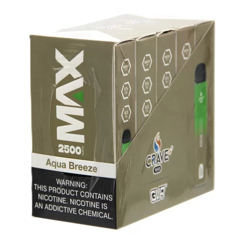 Crave Max 25000 Puff –  Aqua Breeze