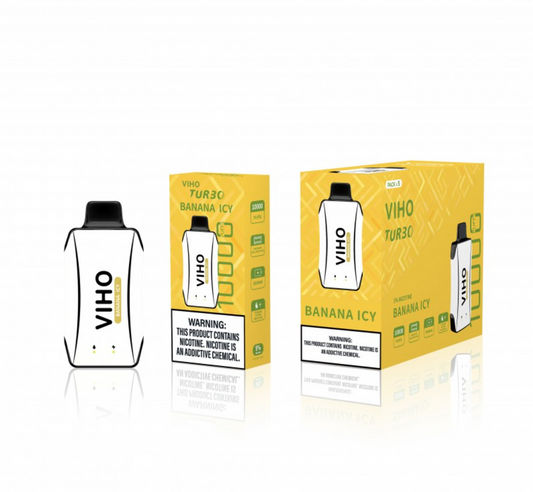 Viho Turbo 10000 Puff –  Banana Icy
