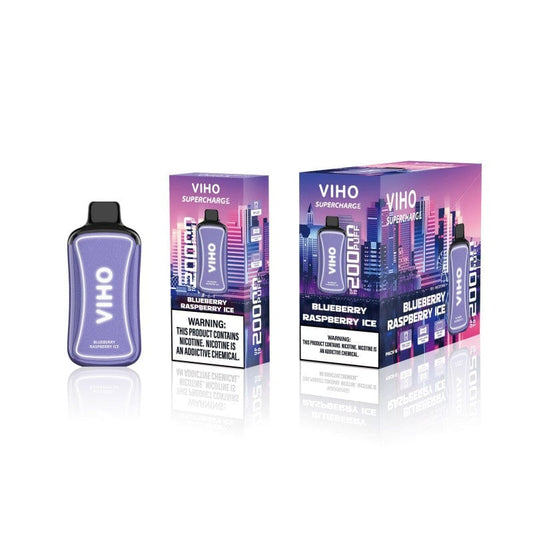 Viho Supercharge 20000 Puff – Blueberry Raspberry Ice