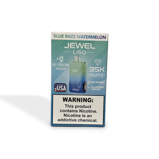 Gtaste Jewel Liso 35000 Puff – Blue Razz Watermelon