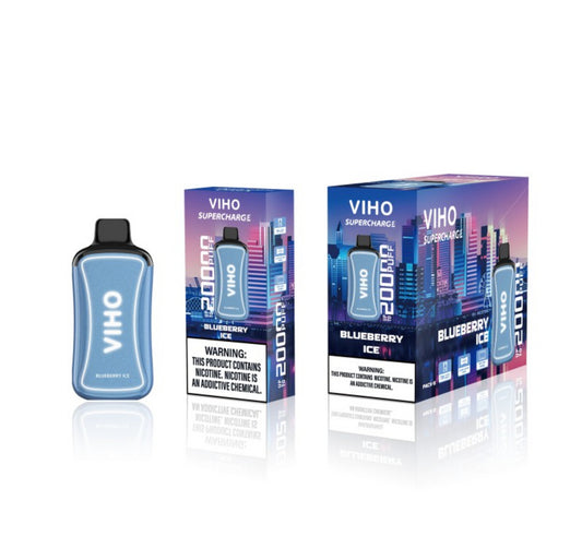Viho Supercharge 20000 Puff – Blueberry Ice