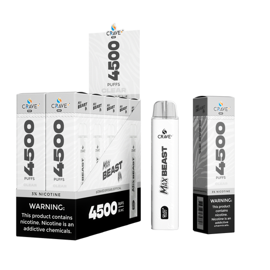 Crave Beast 4500 Puff – Clear 3%