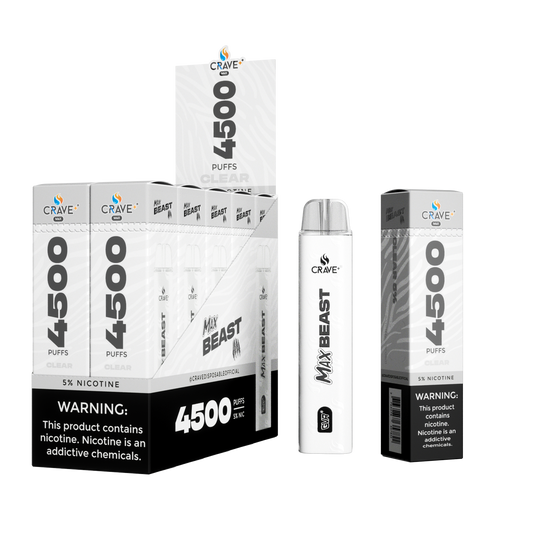 Crave Beast 4500 Puff – Clear 5%