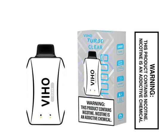 Viho Turbo 10000 Puff –  Clear 5%