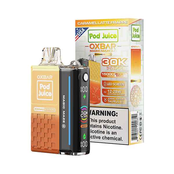 OXBAR 30K Puff – Caramel Latte Frapple