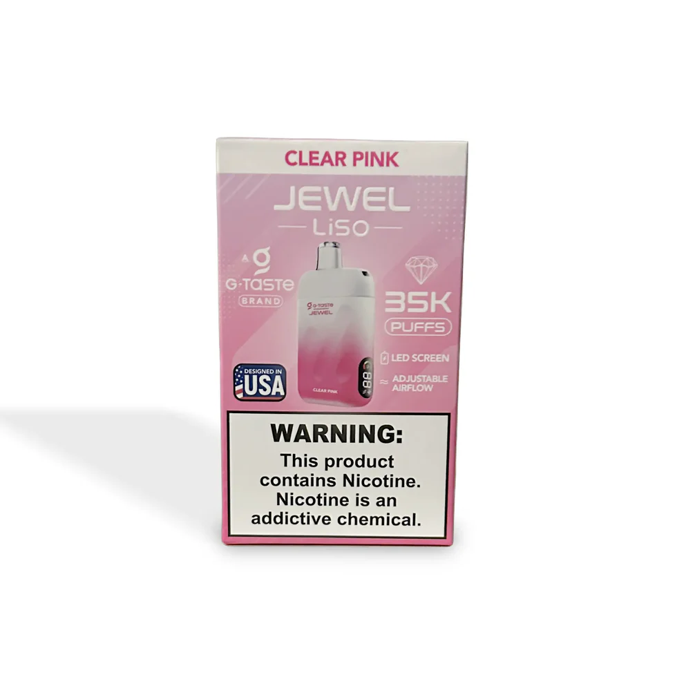 Gtaste Jewel Liso 35000 Puff Clear Pink Vape Dawgs Gtaste Jewel Liso 35000 Puff Clear Pink Vape Dawgs