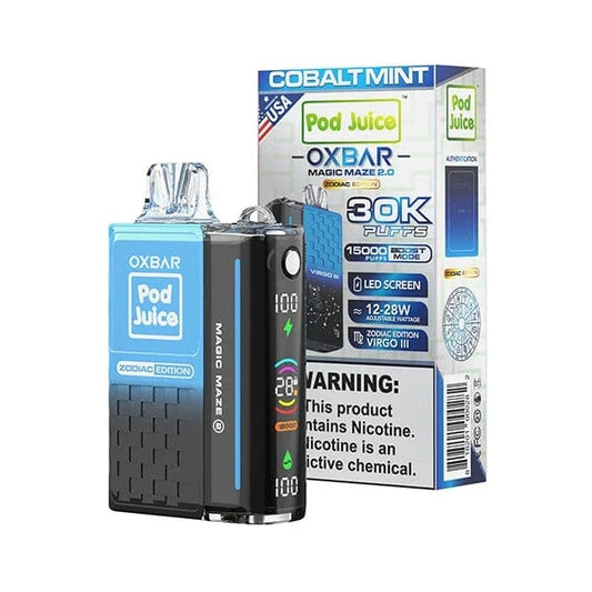 OXBAR 30K Puff – Cobalt Mint