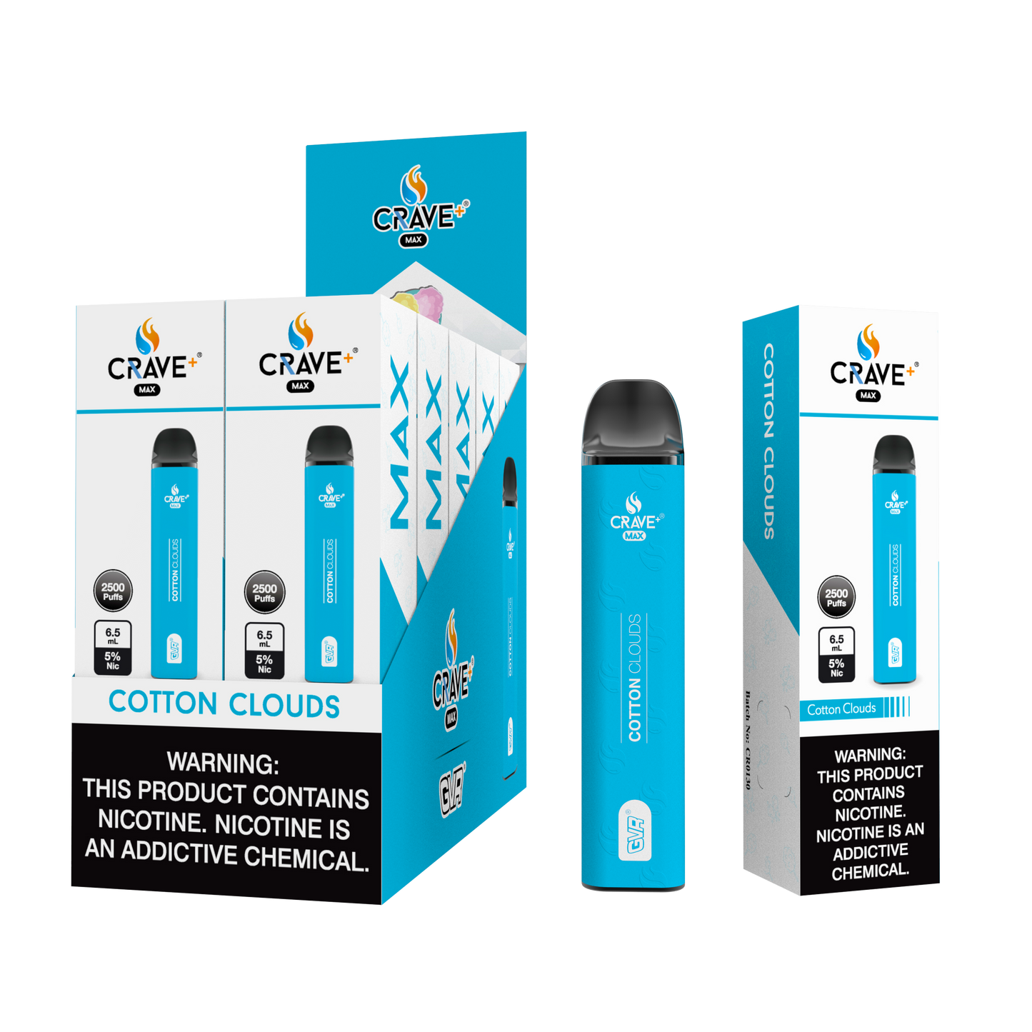 Crave Max 25000 Puff – Cotton Clouds