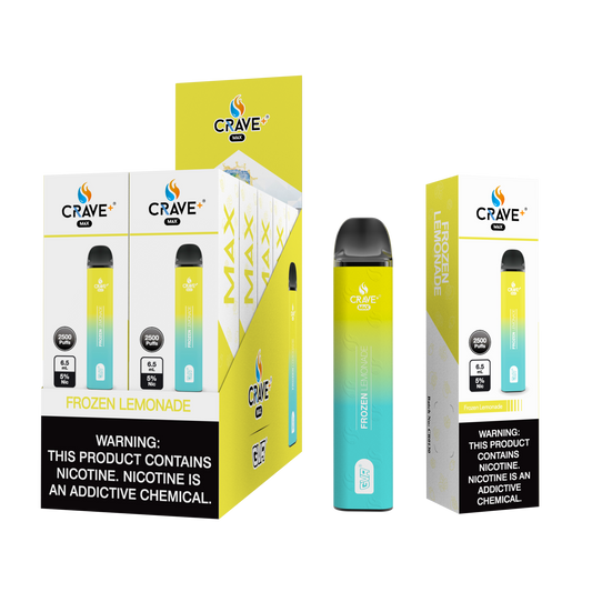 Crave Max 25000 Puff – Frozen Lemonade