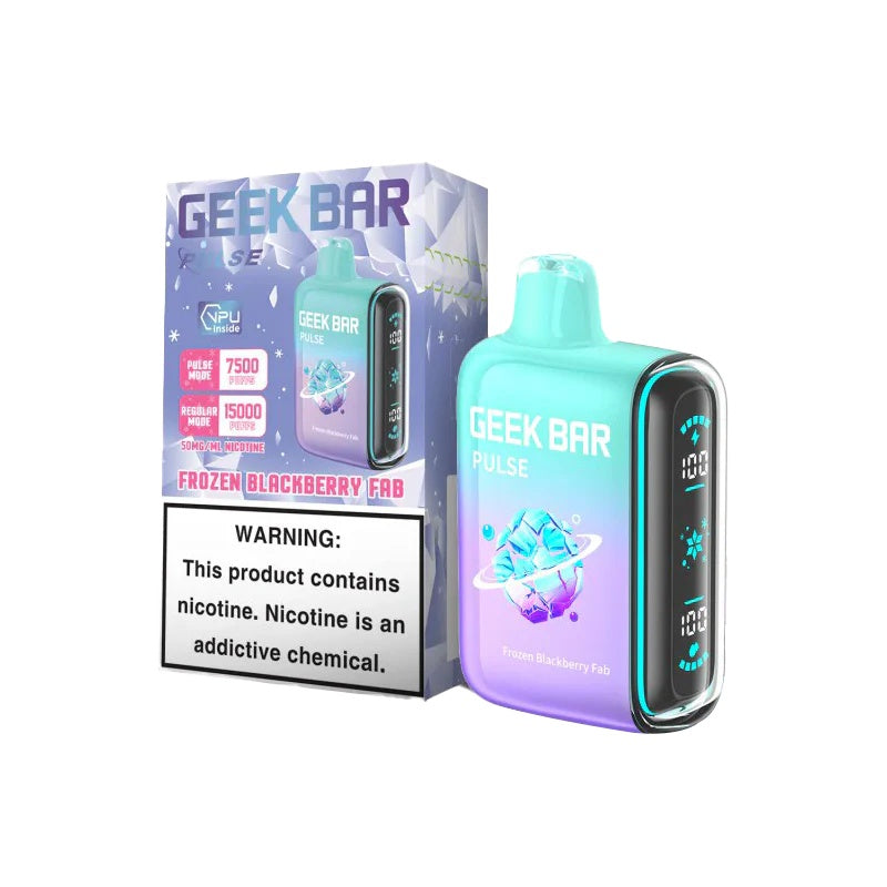 Geek Bar 15000 Puff - Frozen Blackberry Fab