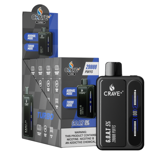 Crave Turbo 20000 Puff – G.O.A.T.