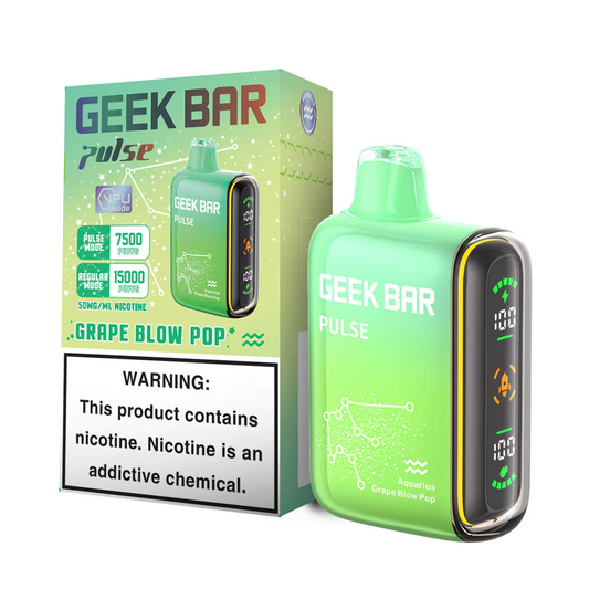 Geek Bar 15000 Puff -Grape B‑Pop
