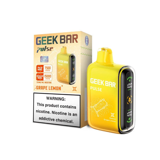 Geek Bar 15000 Puff -Grape Lemon