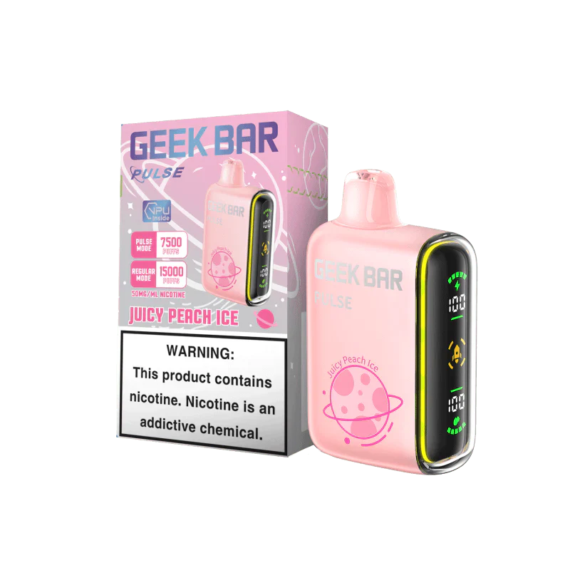 Geek Bar 15000 Puff - Juicy Peach Ice
