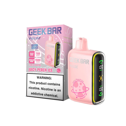 Geek Bar 15000 Puff - Juicy Peach Ice