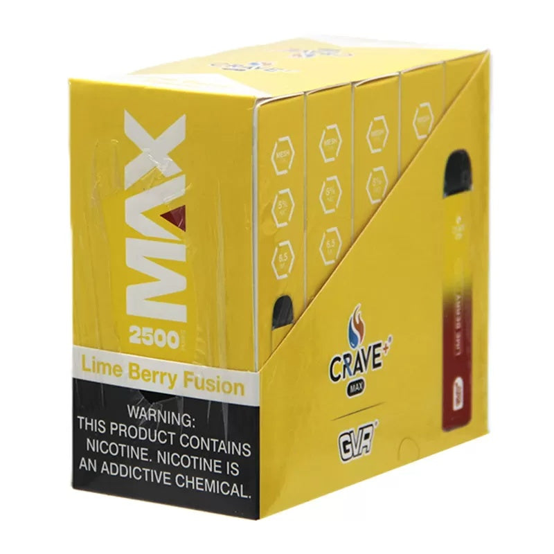 Crave Max 25000 Puff – Lime Berry Fusion