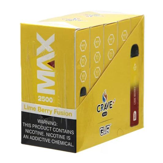 Crave Max 25000 Puff – Lime Berry Fusion