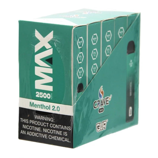 Crave Max 25000 Puff – Menthol 2.0