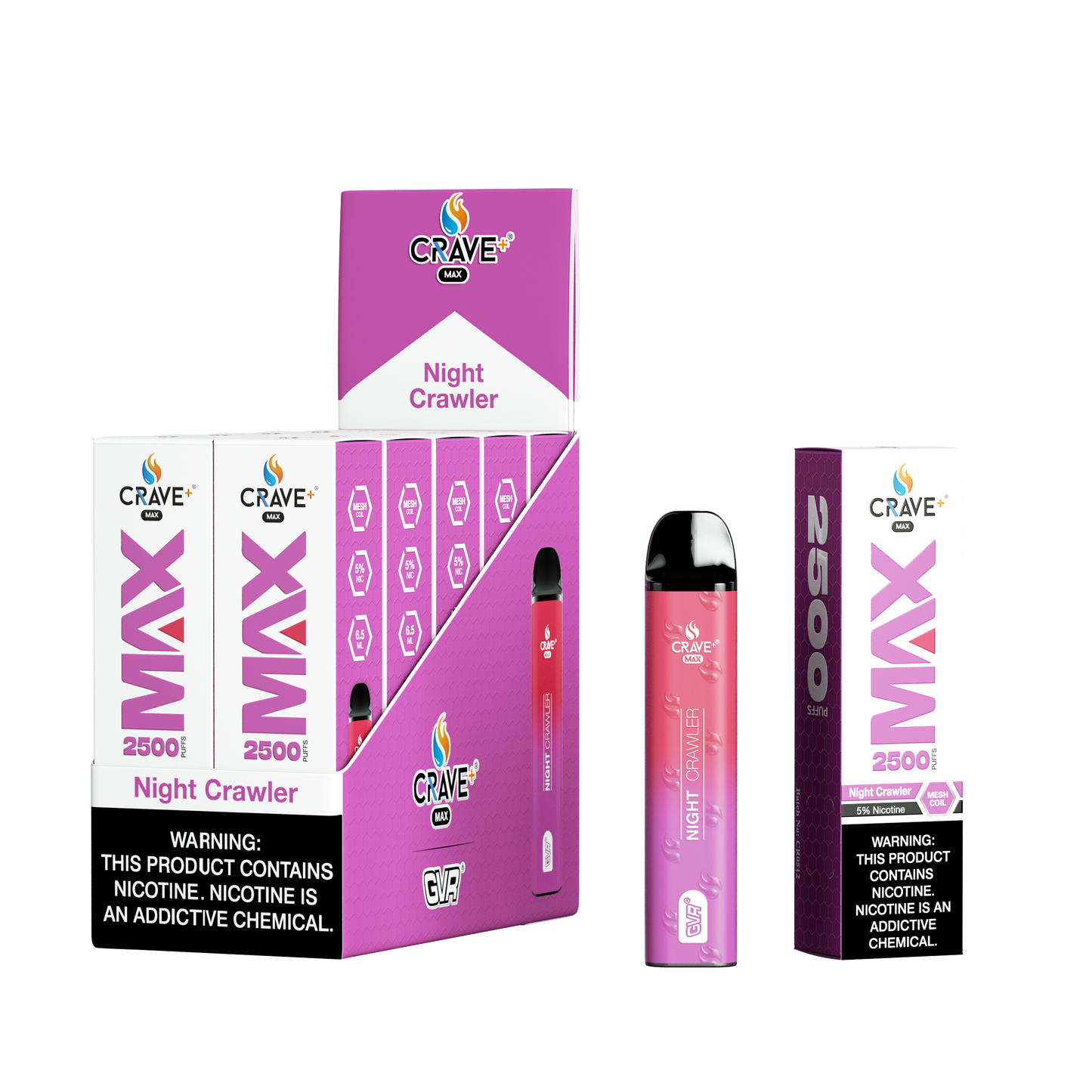 Crave Max 25000 Puff – Night Crawler