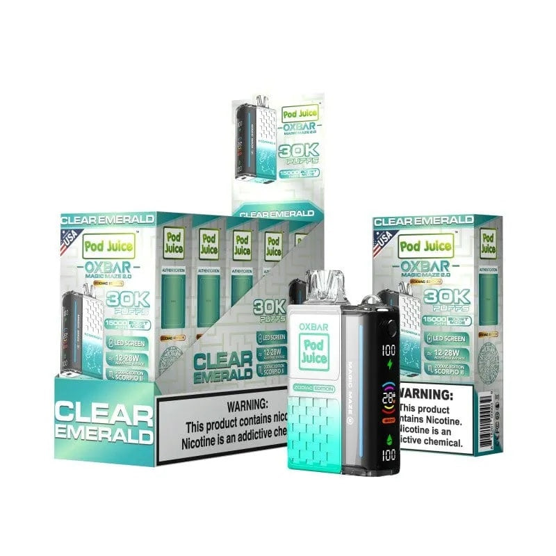 OXBAR 30K Puff – Clear Emerland