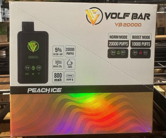 VOLF BAR 20000PUFFS - Peach Ice