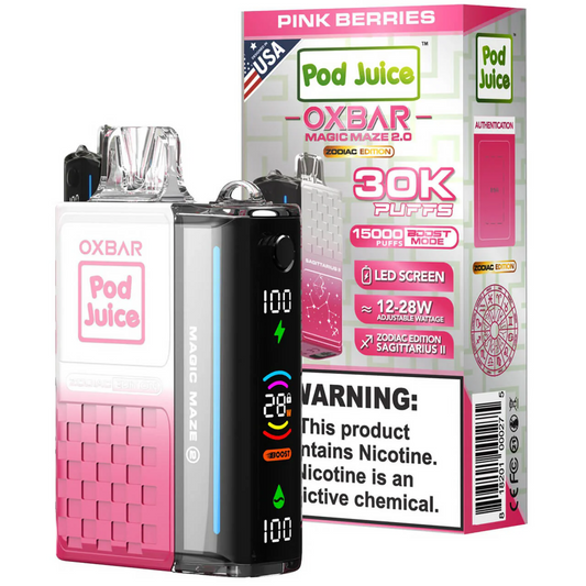 OXBAR 30K Puff – Pink Berries