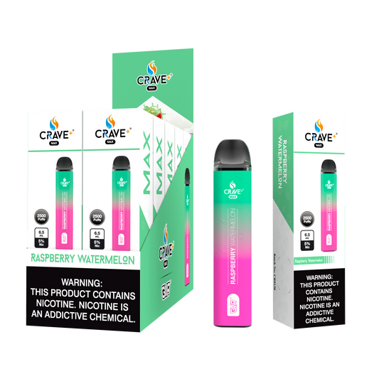 Crave Max 25000 Puff – Raspberry Watermelon