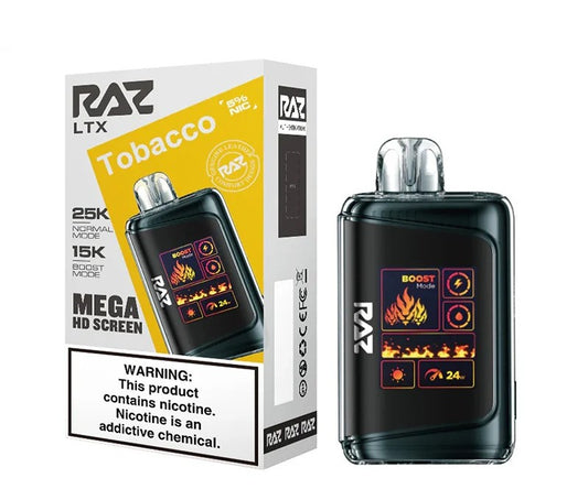 RAZ LTX 25K Puff - TOBACCO