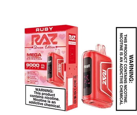 RAZ TN9000 9KPuffs - Ruby