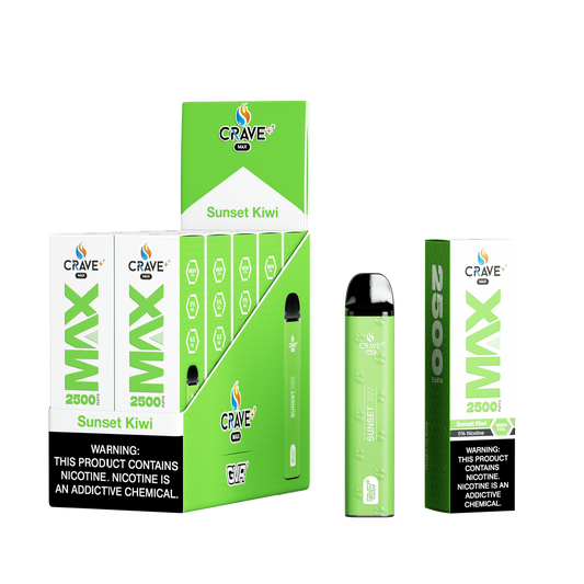 Crave Max 25000 Puff –  Sunset Kiwi
